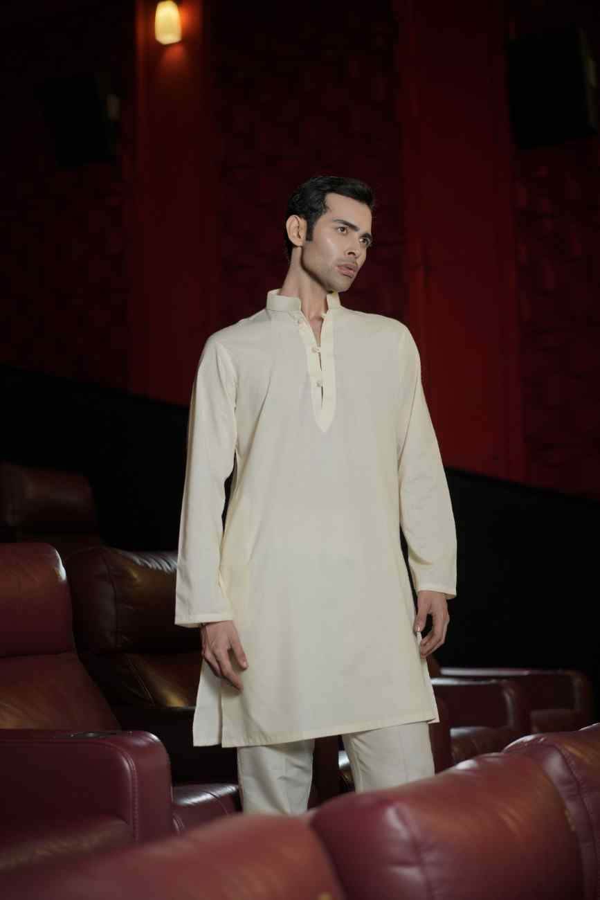 Cream Panjabi - Arka Studio