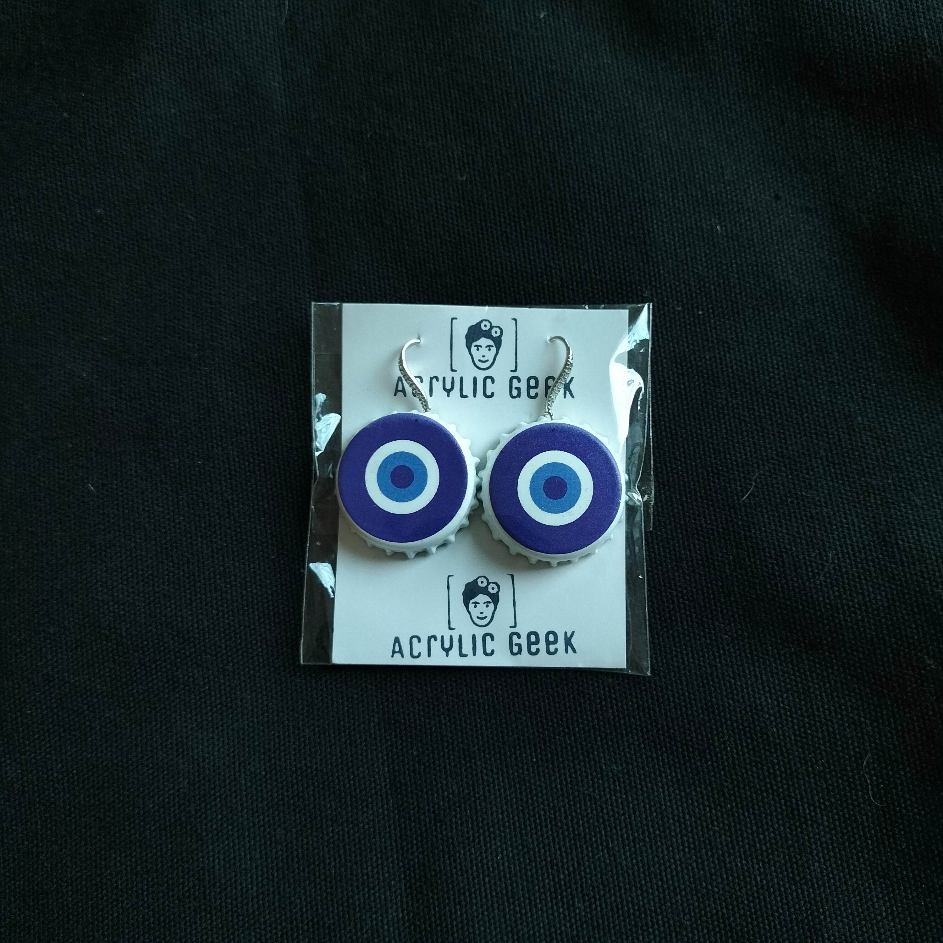 Bottle Cap Earrings - Arka Studio