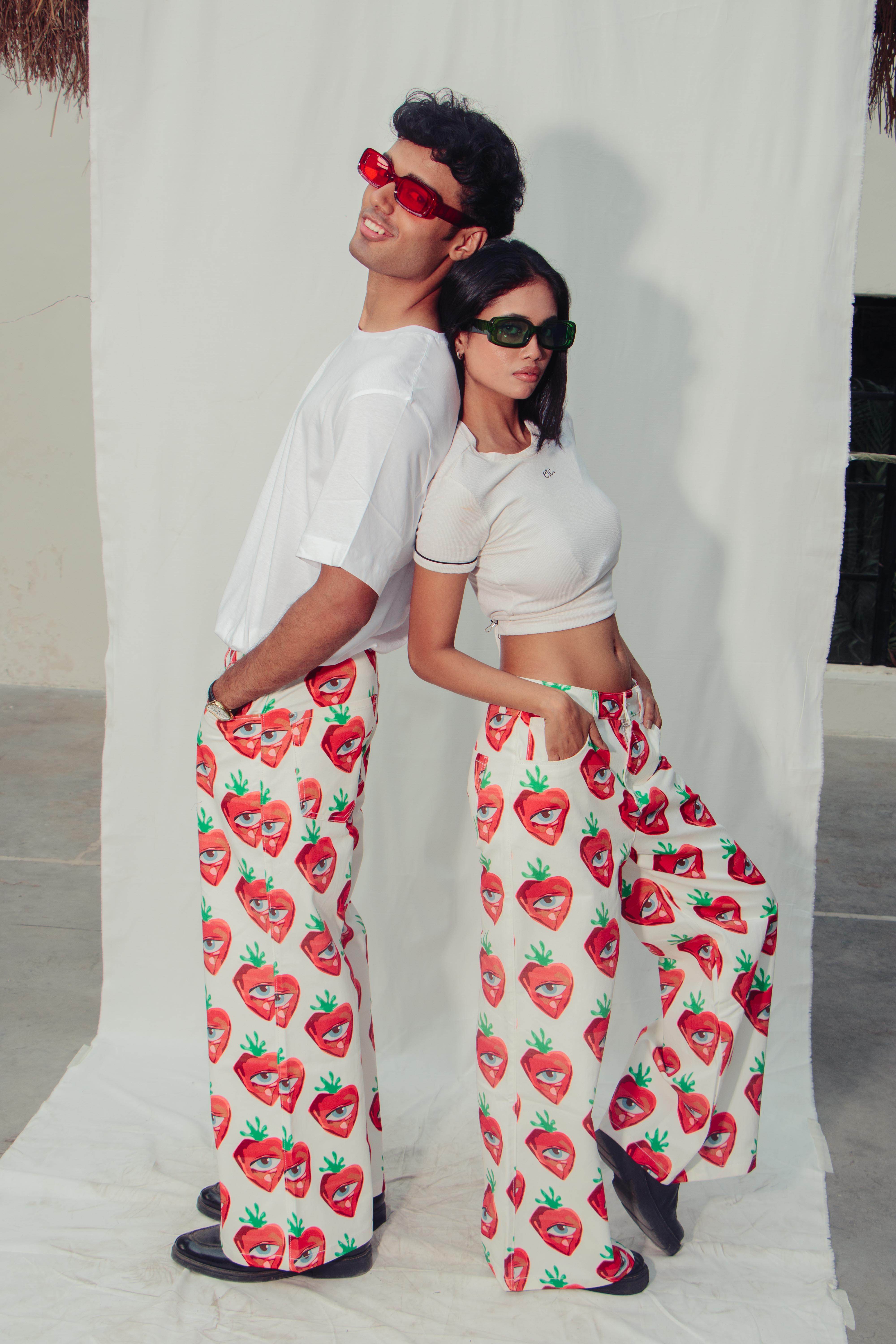 Strawberry Flare Pant - Arka Studio