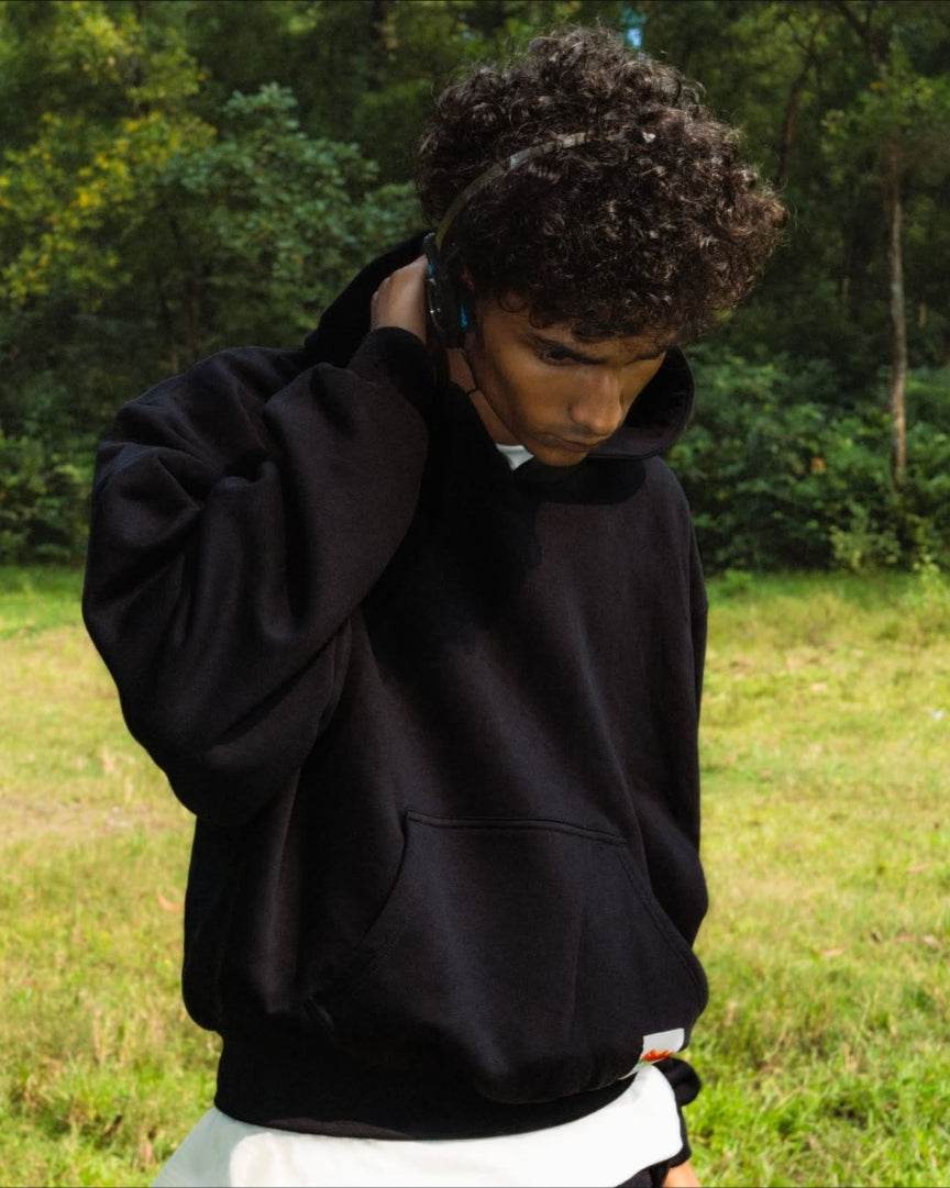 Perfect Black Hoodie - Arka Studio