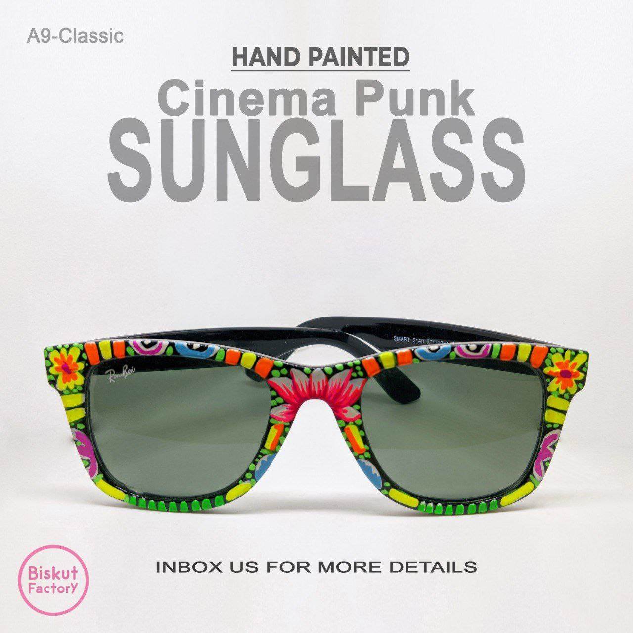 Hand-Painted Classic Sunglasses - Arka Studio