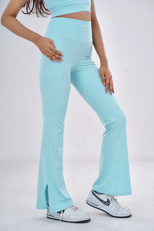 ATTITUDE V-SCRUNCH HIGH WAIST FLARES