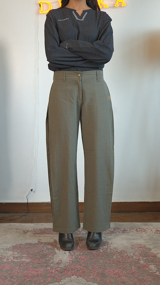 Urban Female Pant Olive Green