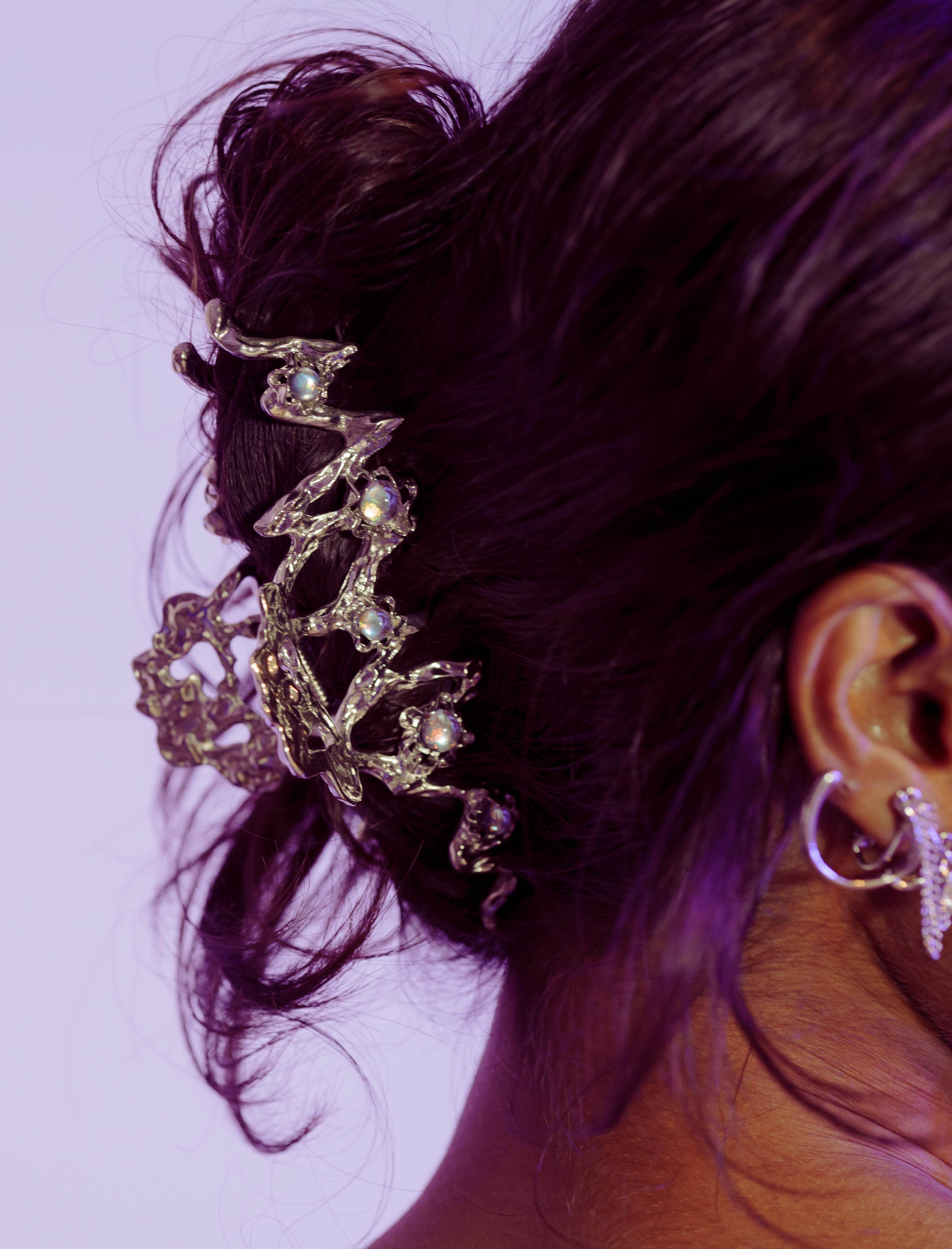 Metallic Hair clip - Arka Studio