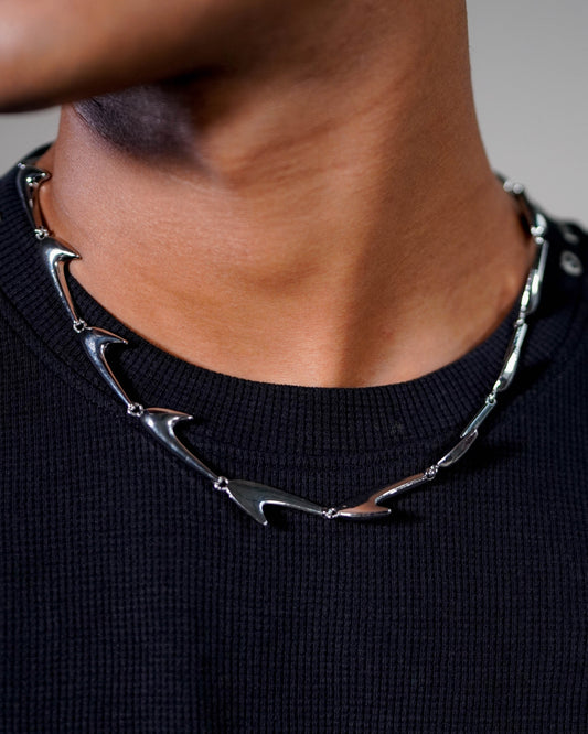 Spike Link Necklace