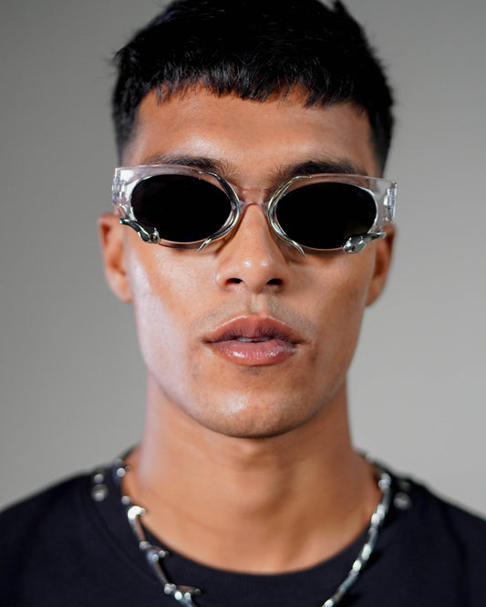 Spirit Snake Sunglasses White