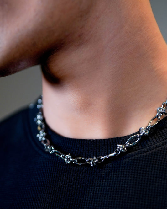 Steel Knot Necklace