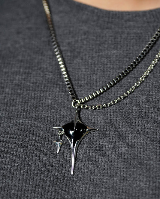 Black Heart Necklace