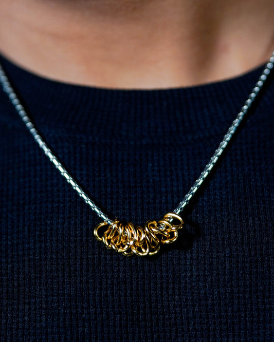 Gold Ring Necklace