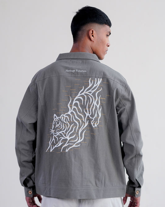 Tiger Heritage Full Sleeve Shirt Green