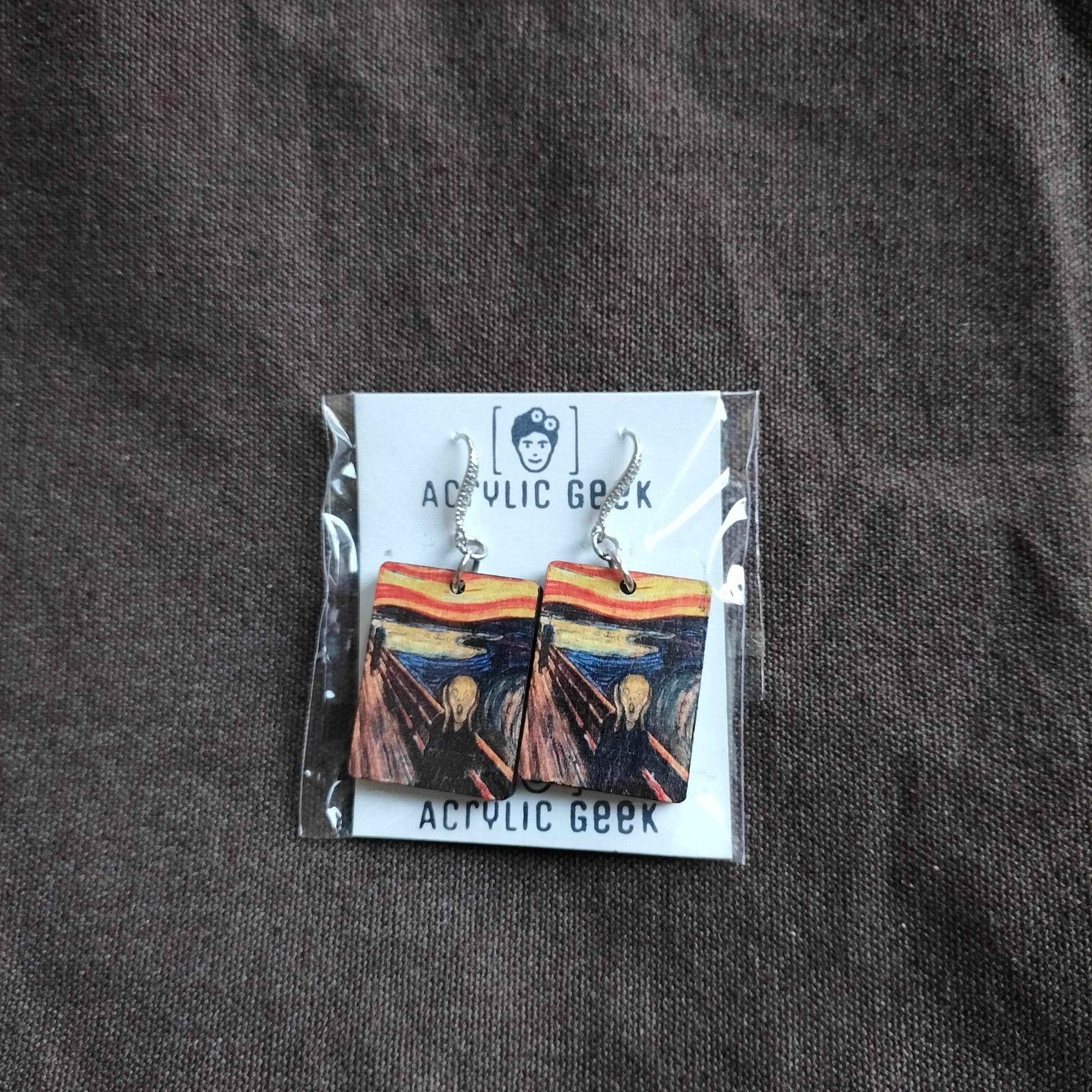 Wooden Earrings - Arka Studio