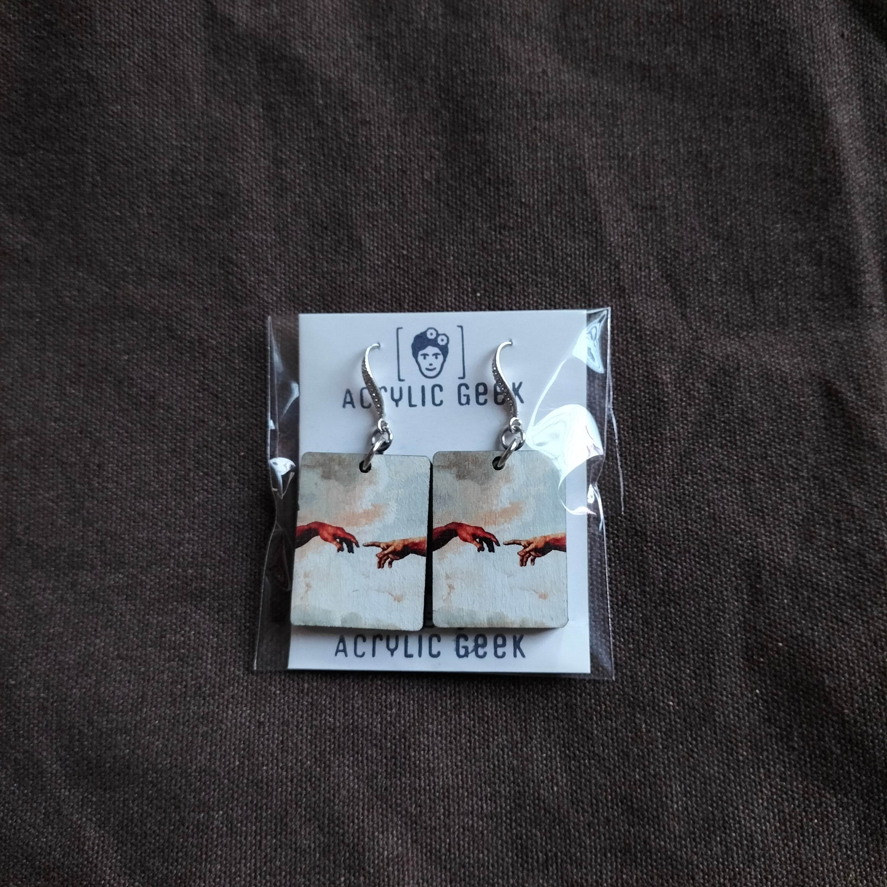 Wooden Earrings - Arka Studio