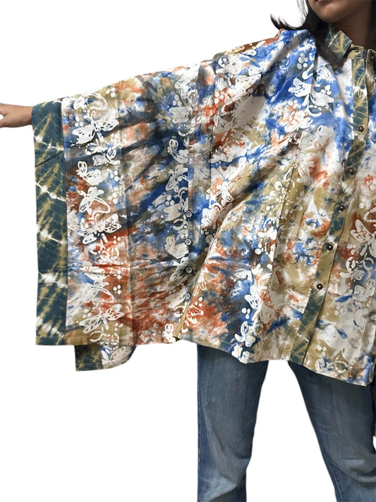 Cotton Kaftan Shirt - Arka Studio