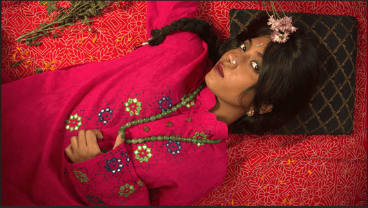 Pink Ayna Panjabi - Arka Studio