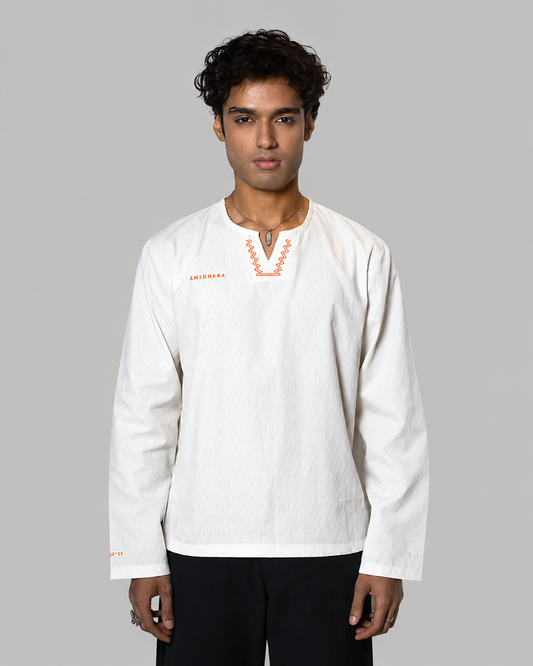 AMI Dhaka Tunic White