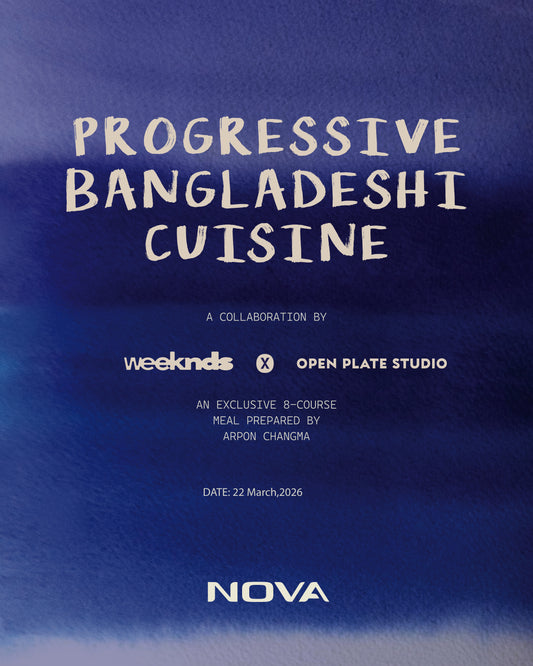 Progressive Bangladeshi Cuisine: An Exclusive 8-Course Tasting Menu by Arpon Changma