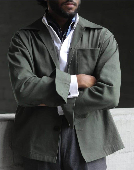 Olive Overshirt - Arka Studio